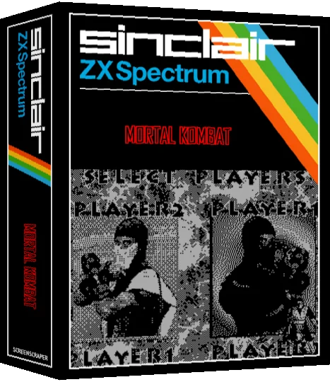 Mortal Kombat — box-3D (SS)