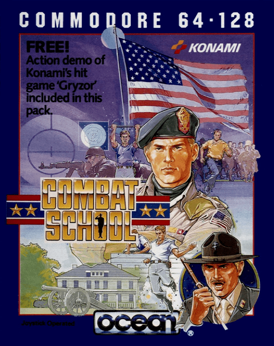 Combat School — box-2D (EU)