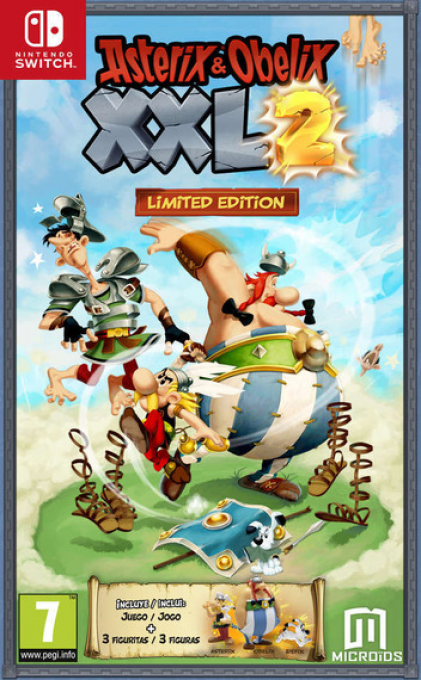 Roman Rumble in Las Vegum - Asterix & Obelix XXL2 — box-2D (SP)
