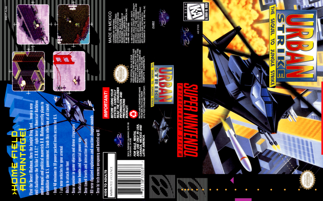 Urban Strike — box-texture (US)
