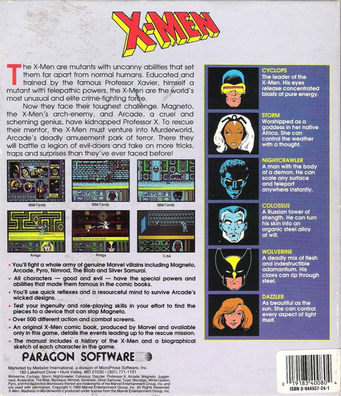 X-Men — box-2D-back (US)