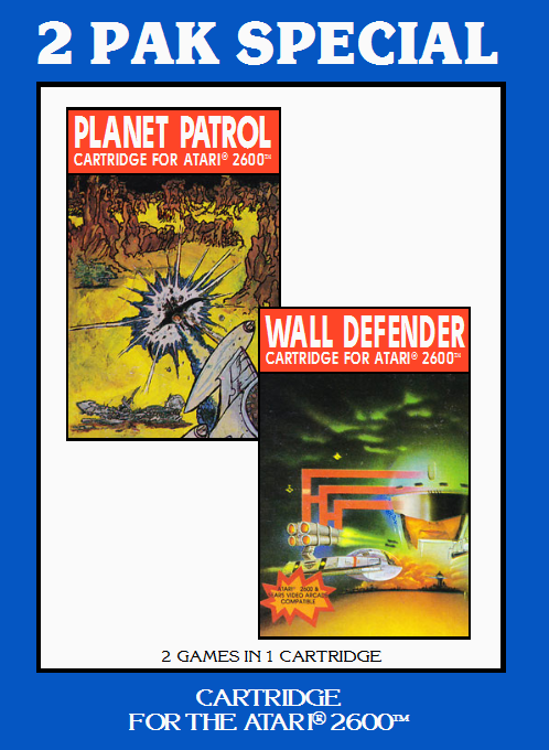 2 Pak Special Dark Blue - Planet Patrol,wall Defender box art