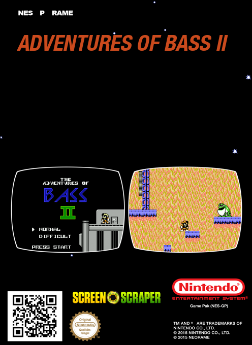 Adventures Of Bass 2 — box-2D-back (SS)