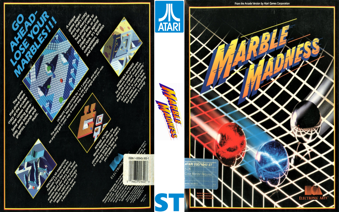 Marble Madness — box-texture (US)