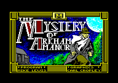 Mystery Of Arkham Manor, The — sstitle (EU)