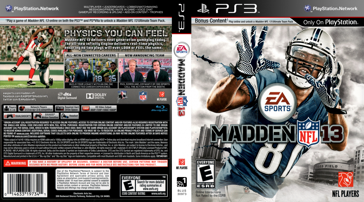 Madden NFL 13 — box-texture (US)