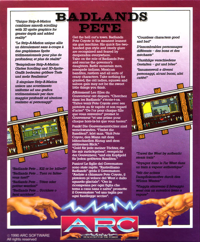 Badlands Pete — box-2D-back (EU)