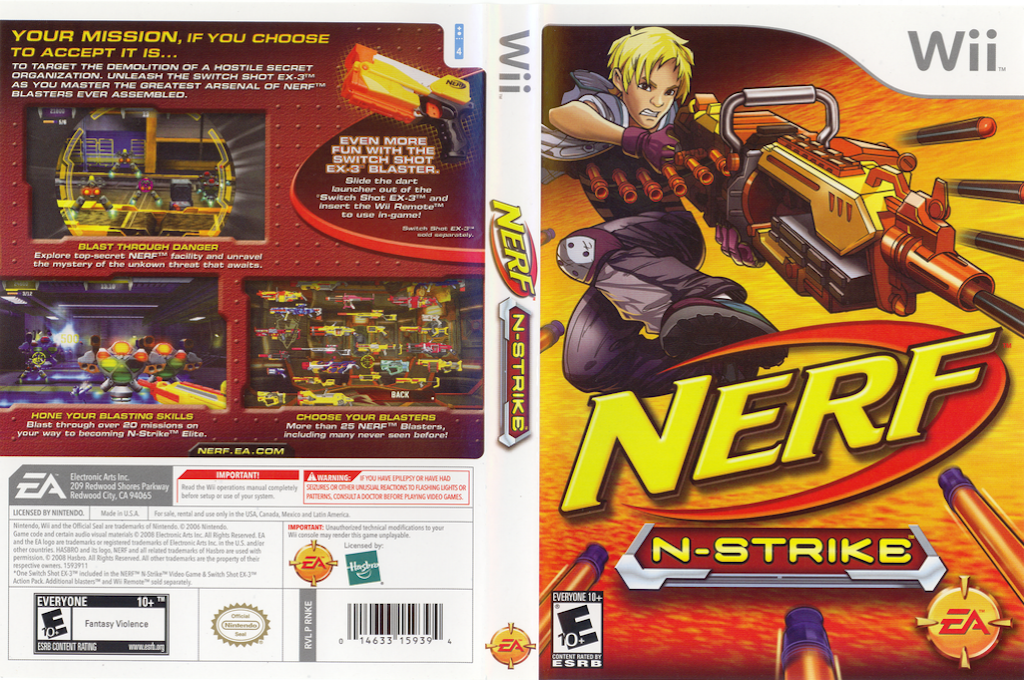 Nerf N-strike — box-texture (US)