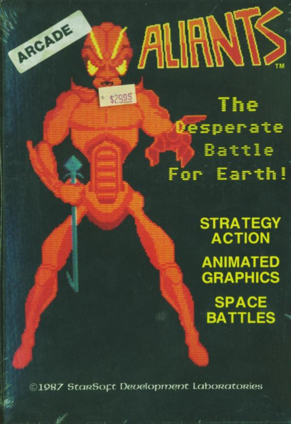 Aliants - The Desperate Battle For Earth box art