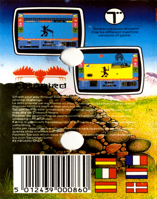 Ninja Master — box-2D-back (EU)