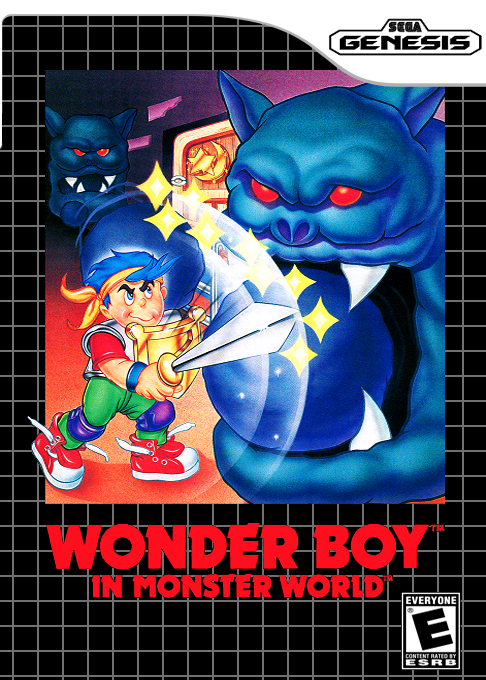 Wonder Boy In Monster World box art