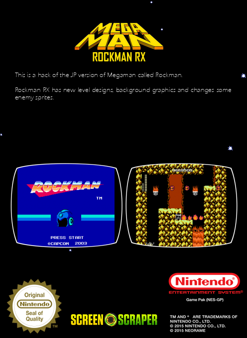 MegaMan : Rockman RX — box-2D-back (SS)