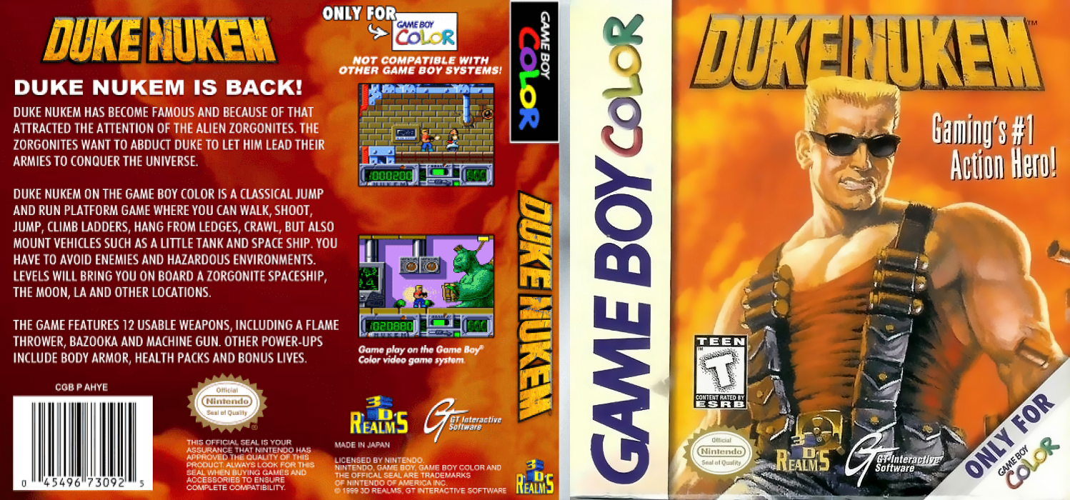 Duke Nukem — box-texture (US)