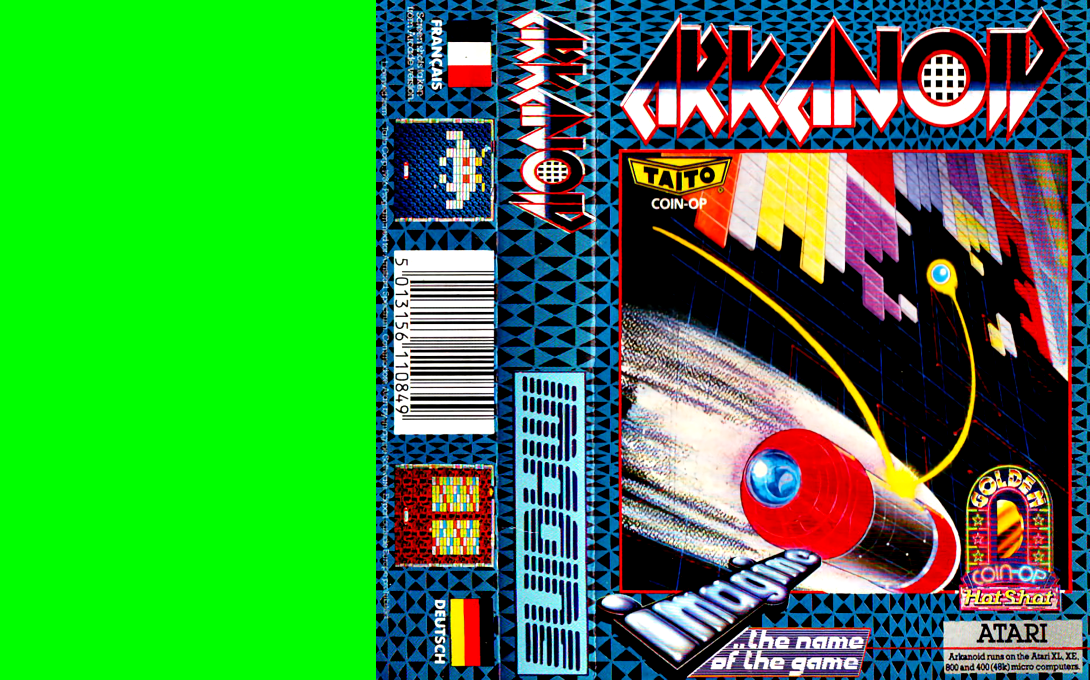 Arkanoid — box-texture (EU)
