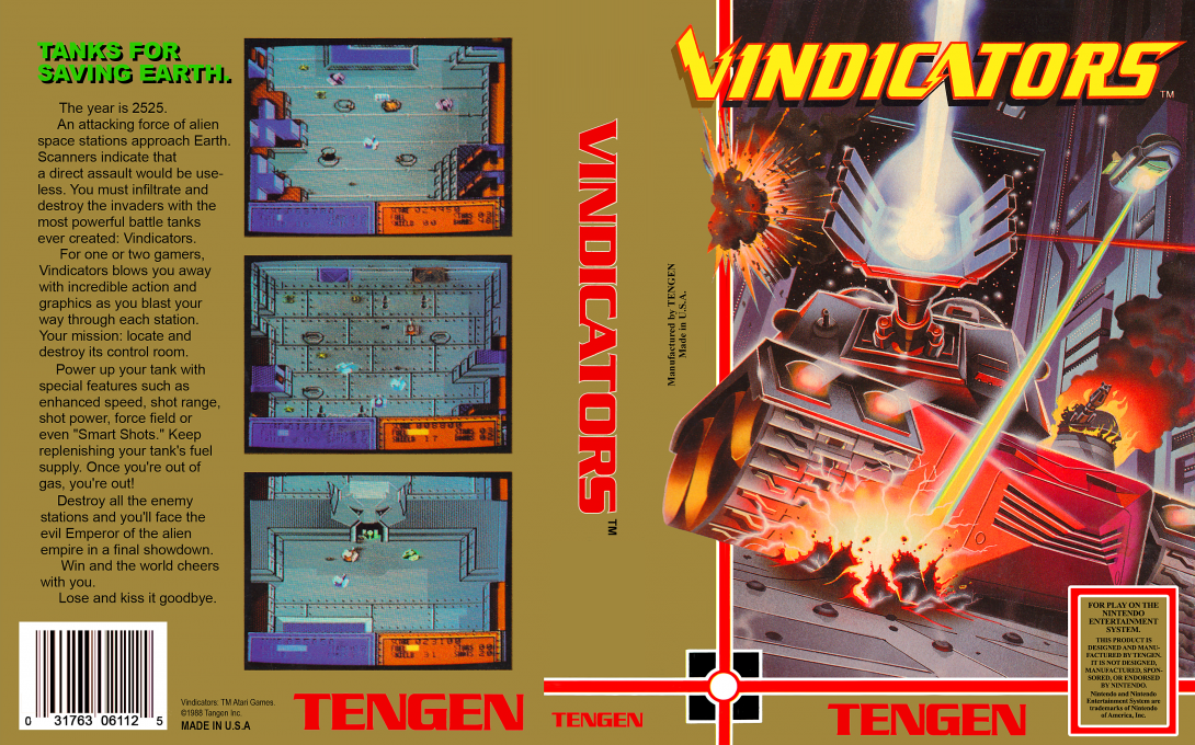 Vindicators — box-texture (US)