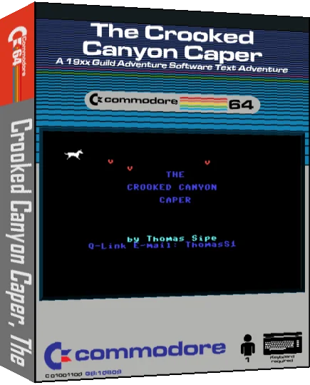 The Crooked Canyon Caper — box-3D (CUS)