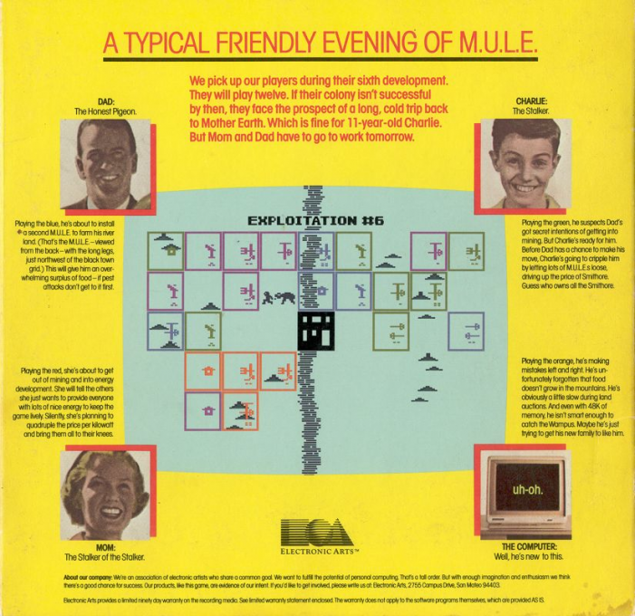 M.U.L.E. — box-2D-back (US)