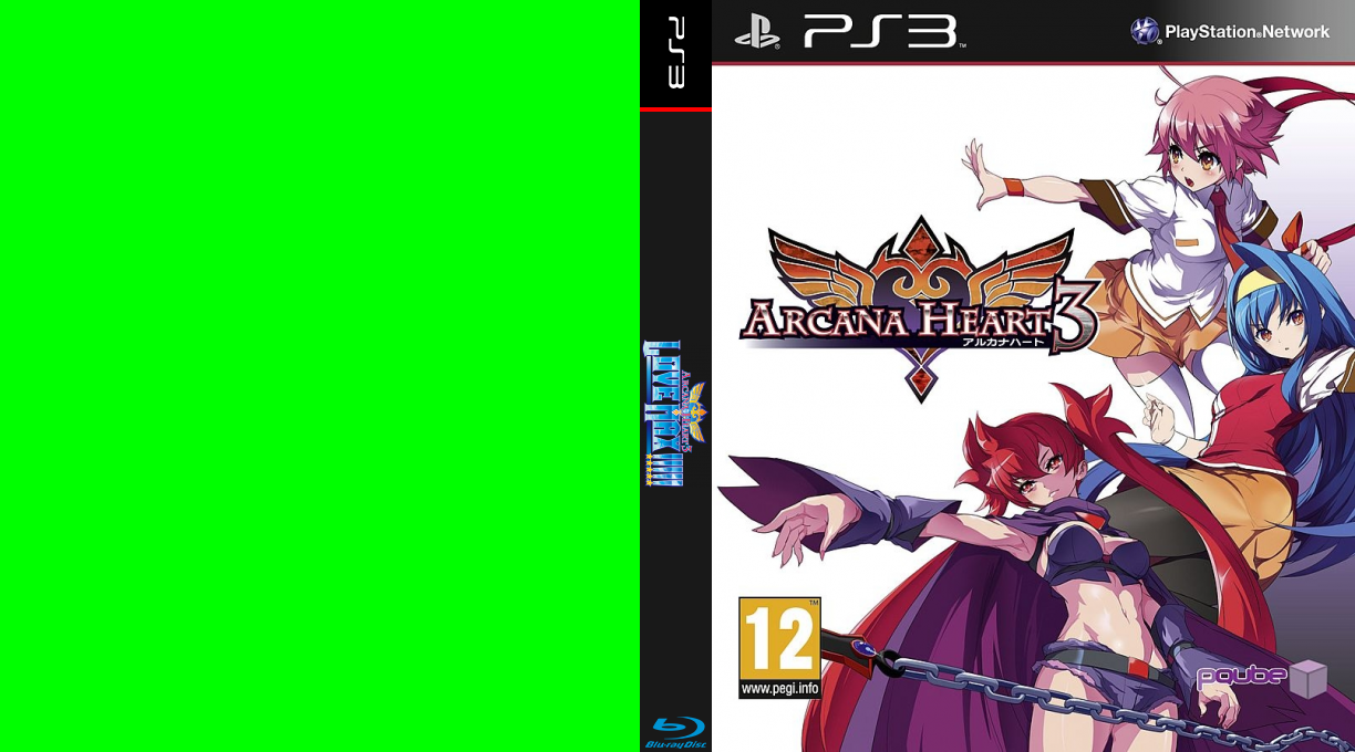 Arcana Heart 3 - Love Max!!!!! — box-texture (EU)