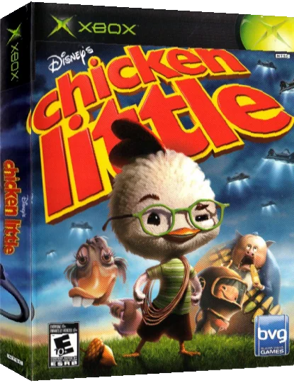Disney's Chicken Little — box-3D (US)