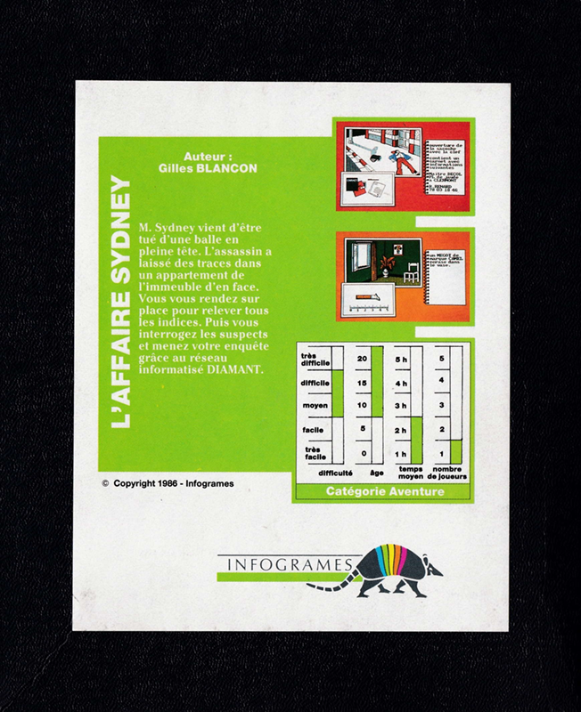 Sydney Affair, The — box-2D-back (FR)