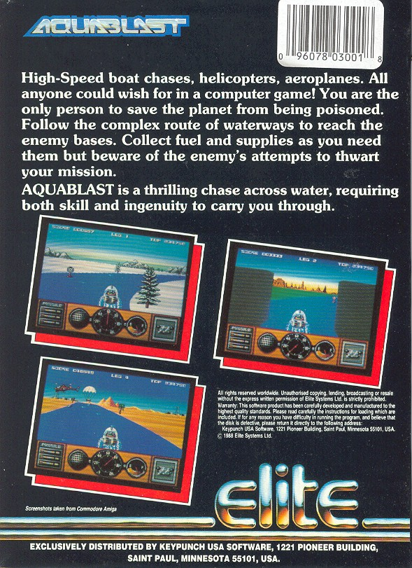 James Bond 007 - Live and Let Die — box-2D-back (US)