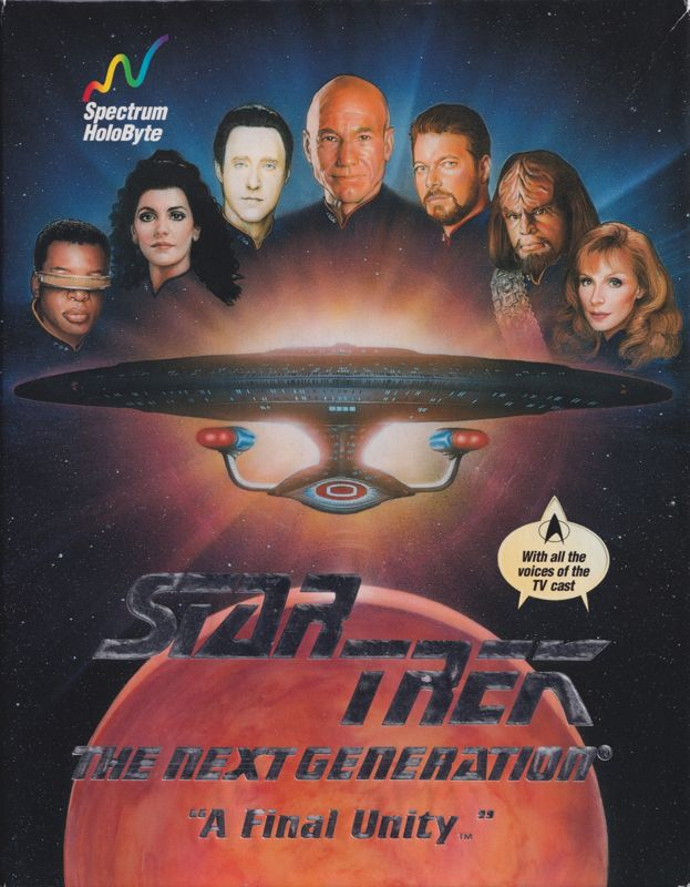 Star Trek The Next Generation - A Final Unity box art