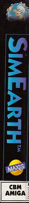 SimEarth - The Living Planet — box-2D-side (FR)