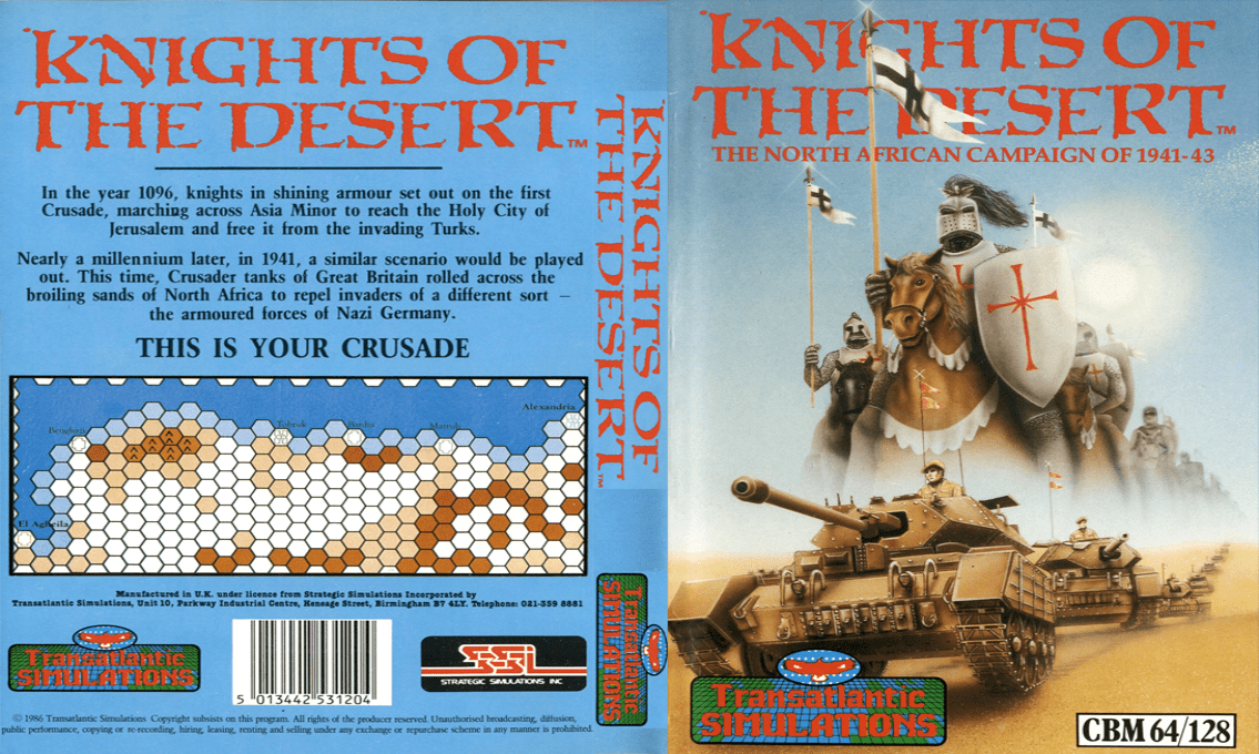 Knights Of The Desert — box-texture (EU)