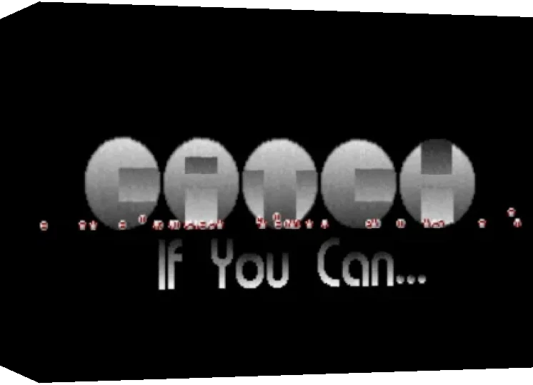 Catch: If You Can! — box-3D (WOR)