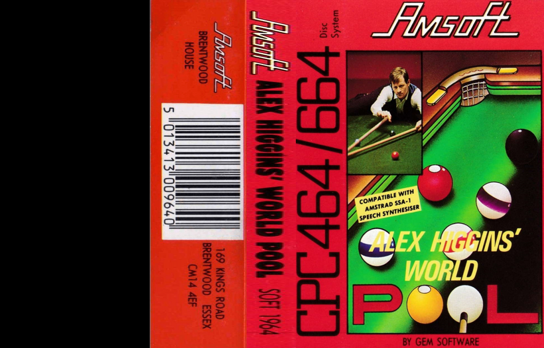 Alex Higgins World Pool — box-texture (EU)
