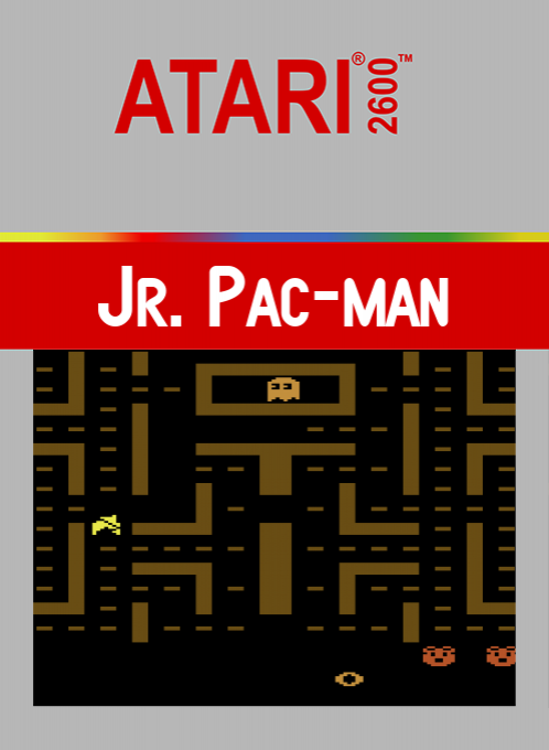 Jr. Pac-man — box-2D (SS)
