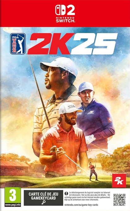 PGA Tour 2K25 box art