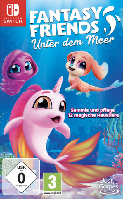 Fantasy Friends - Under the Sea — box-2D (DE)