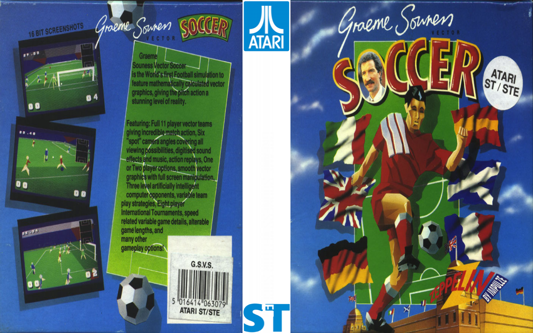 Graeme Souness Vector Soccer — box-texture (EU)