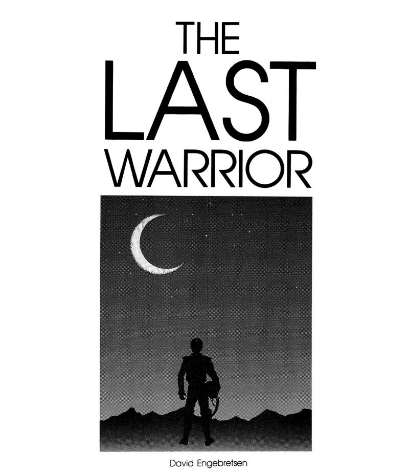 Last Warrior, The box art