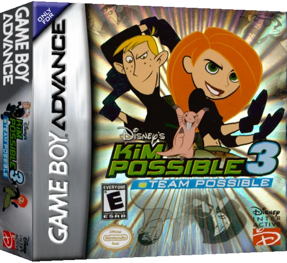 Kim Possible 3 - Team Possible — box-3D (US)