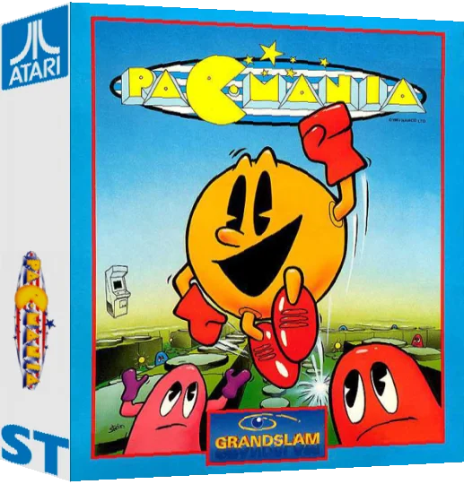 Pac-Mania — box-3D (EU)
