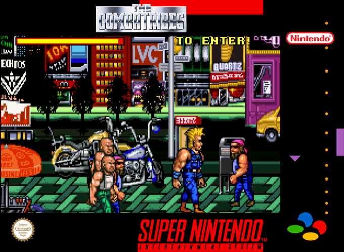 Combatribes The — box-2D (SS)