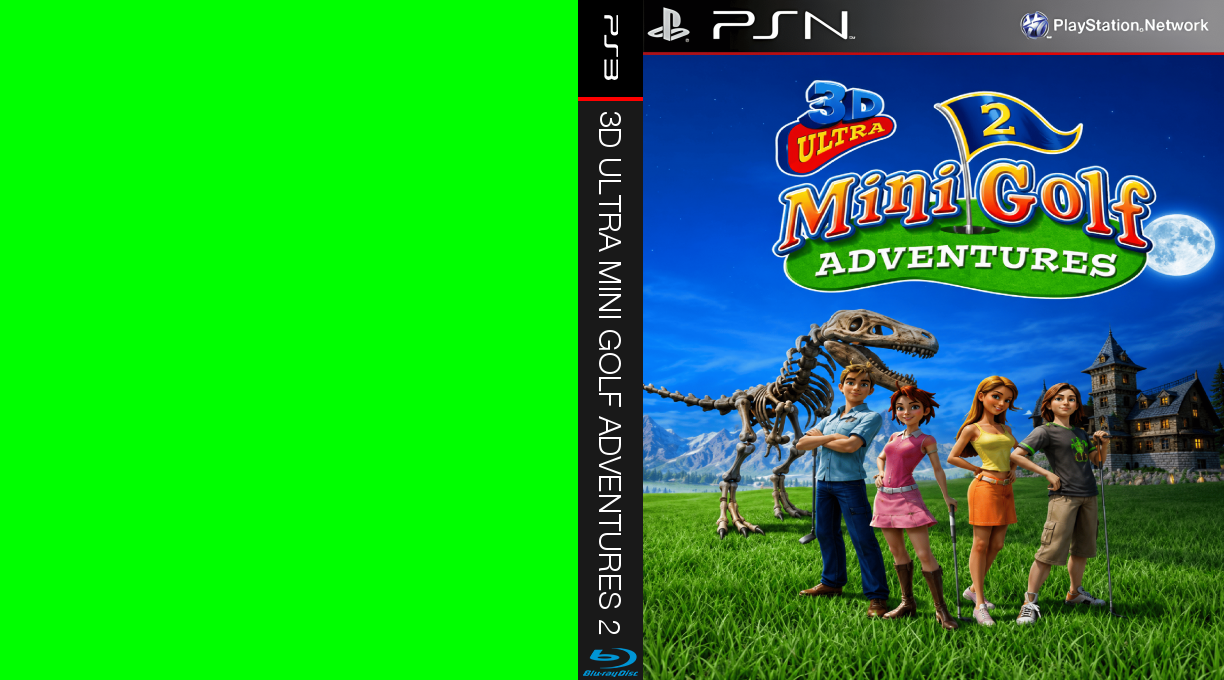 3D Ultra Mini Golf Adventures 2 — box-texture (WOR)