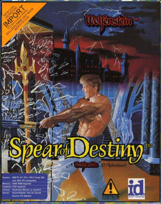 Spear Of Destiny — box-2D (EU)