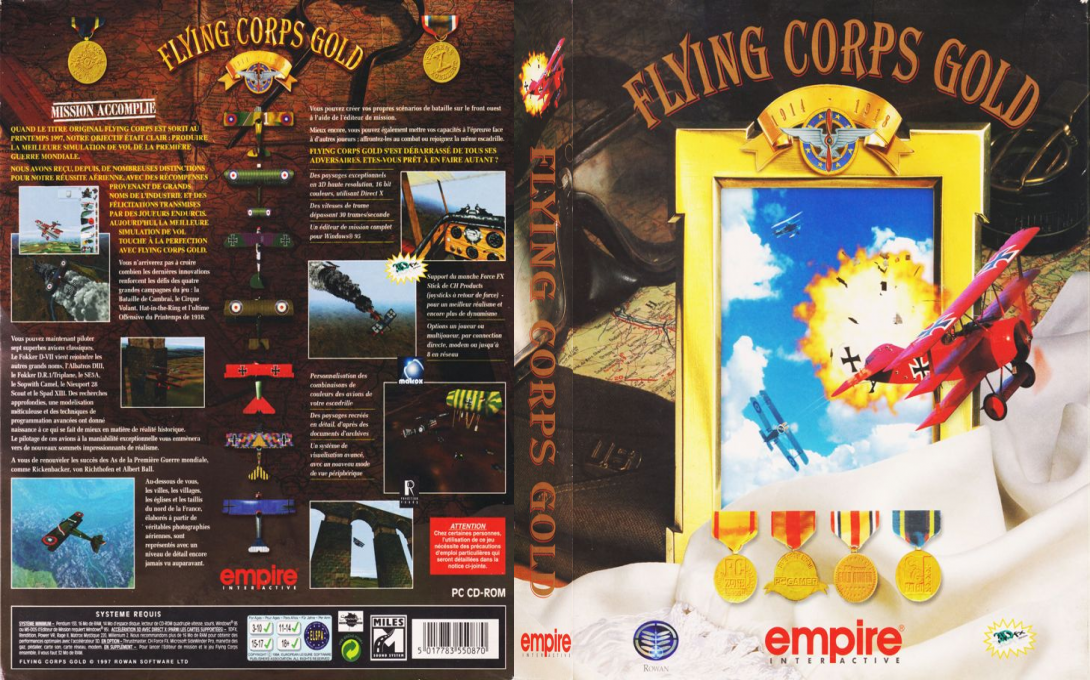 Flying Corps Gold — box-texture (FR)