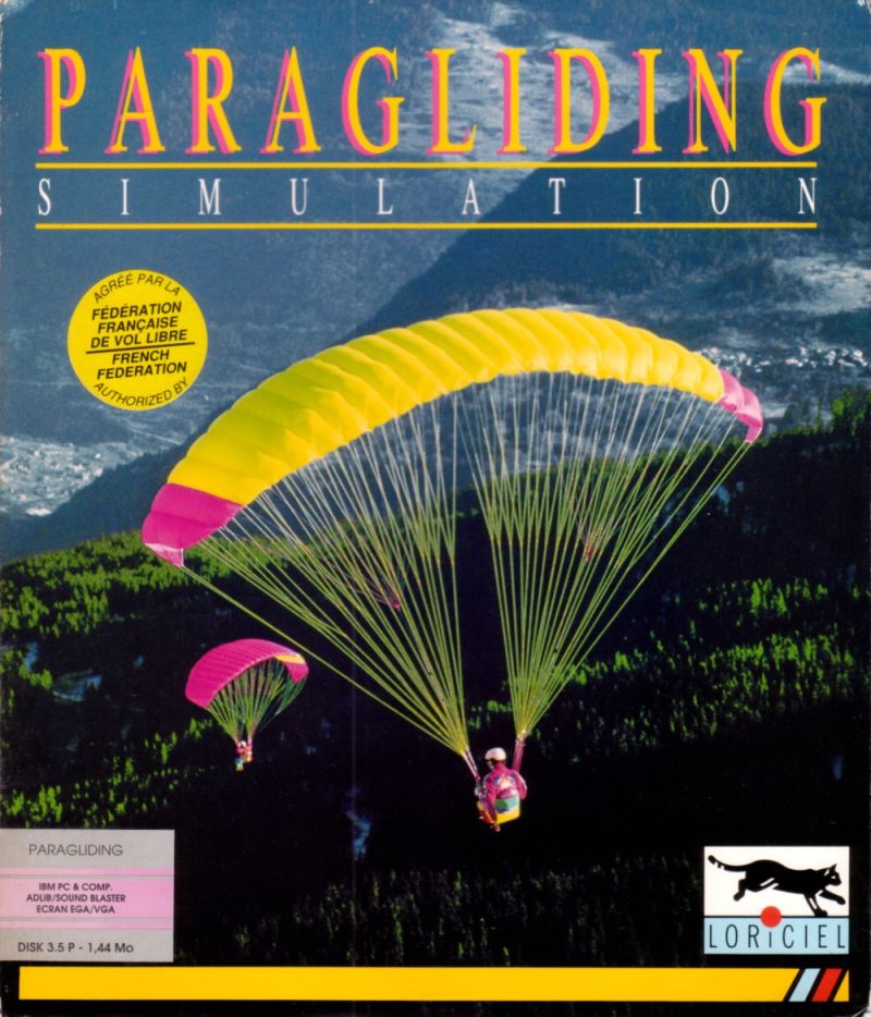 Paragliding box art