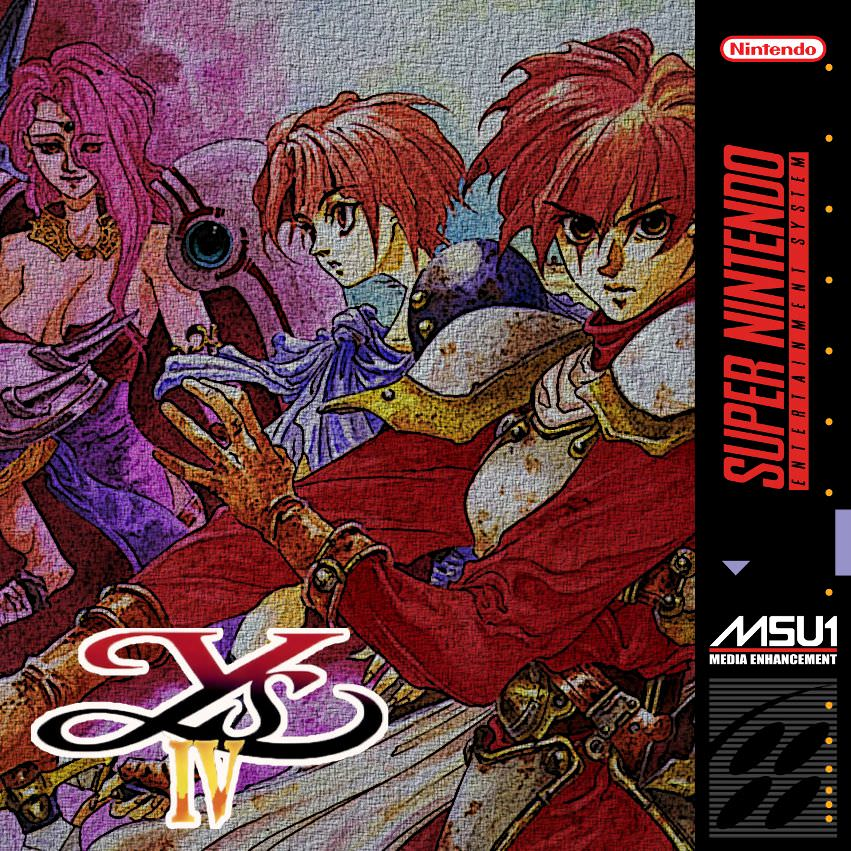 Ys IV : Mask of the Sun box art