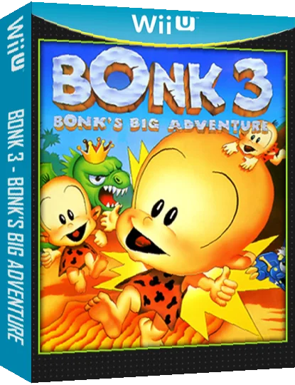 Bonk 3 - Bonk's Big Adventure — box-3D (WOR)