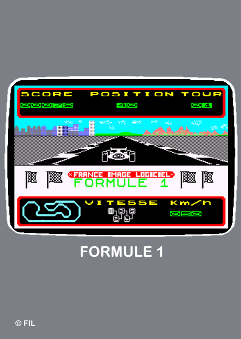 Formule 1 box art
