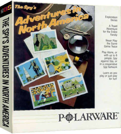 Spy's Adventures In North America, The — box-3D (US)