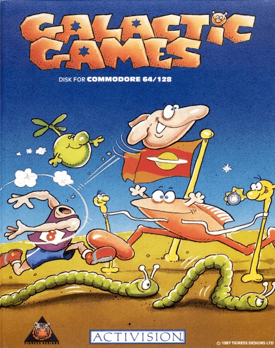 Galactic Games box art