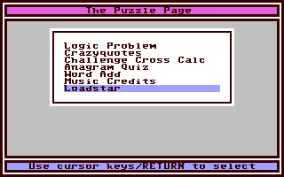 The Puzzle Page Best — ss (WOR)