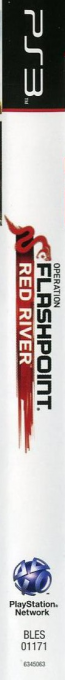 Operation Flashpoint - Red River — box-2D-side (DE)
