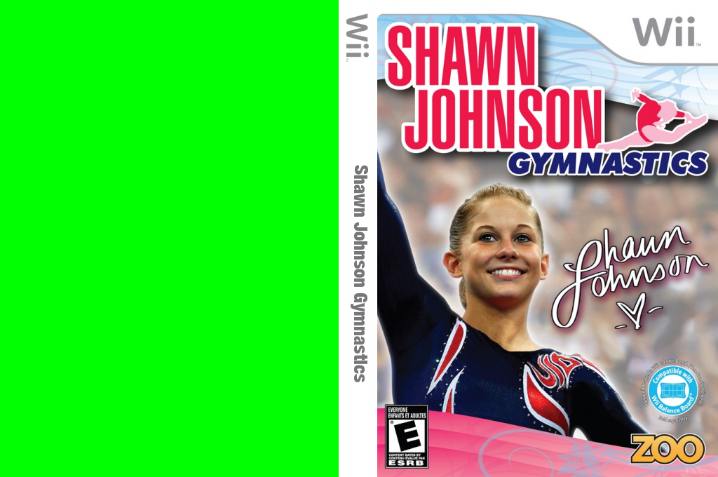 Shawn Johnson Gymnastics — box-texture (US)